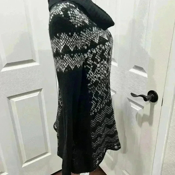 Free People snow fox fireside wool turtleneck long sweater w fitted slee… - Picture 6 of 7